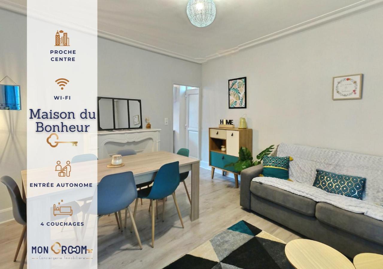 La Maison Du Bonheur - Maison De Ville Au Calme Et Proche Du Centre Et Commerces - Mon Groom Troyes Exterior foto